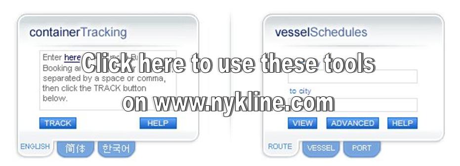 Vessel tracking and schedule search image